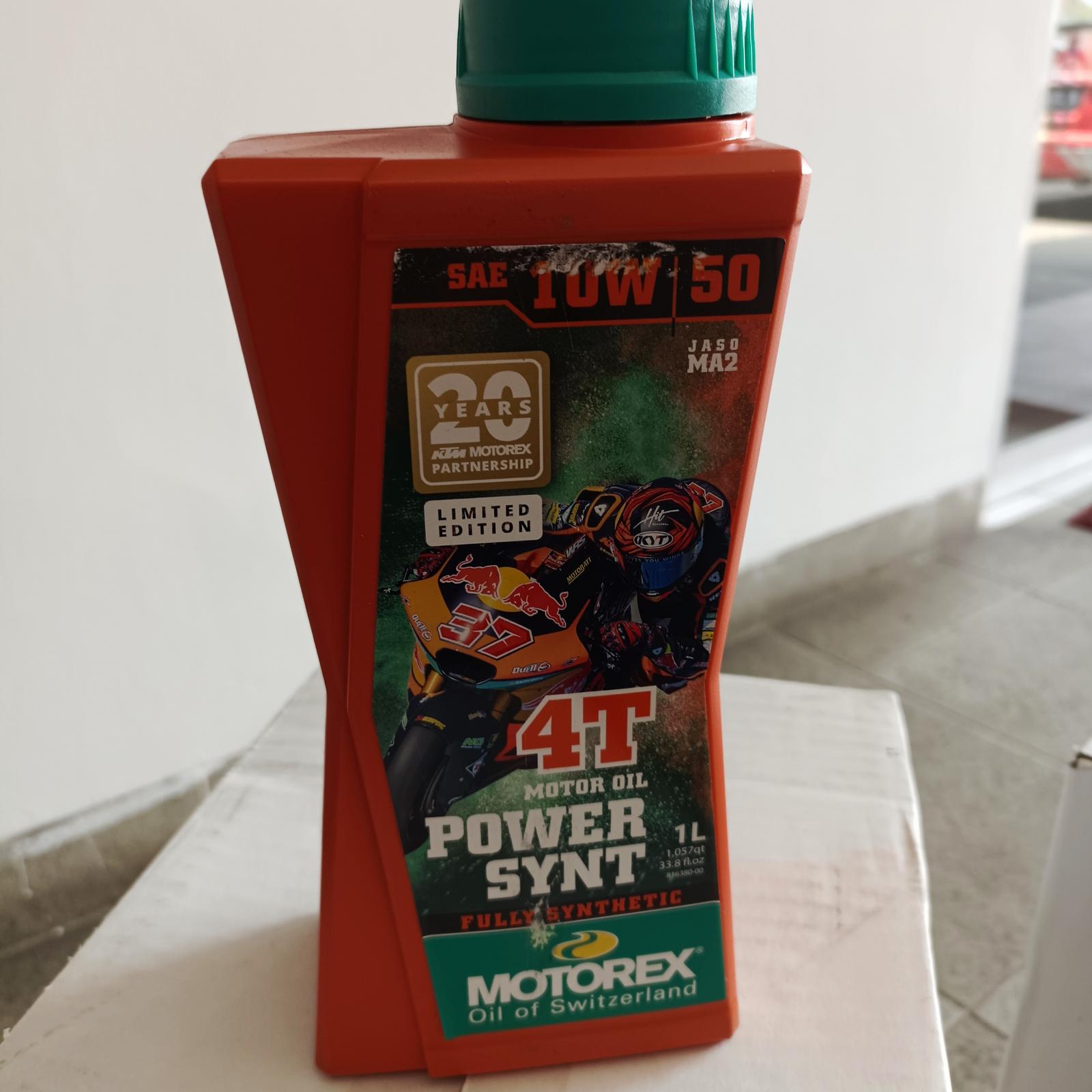 Motorex Oil 4T 10W50 Cross Power Full Sintetik