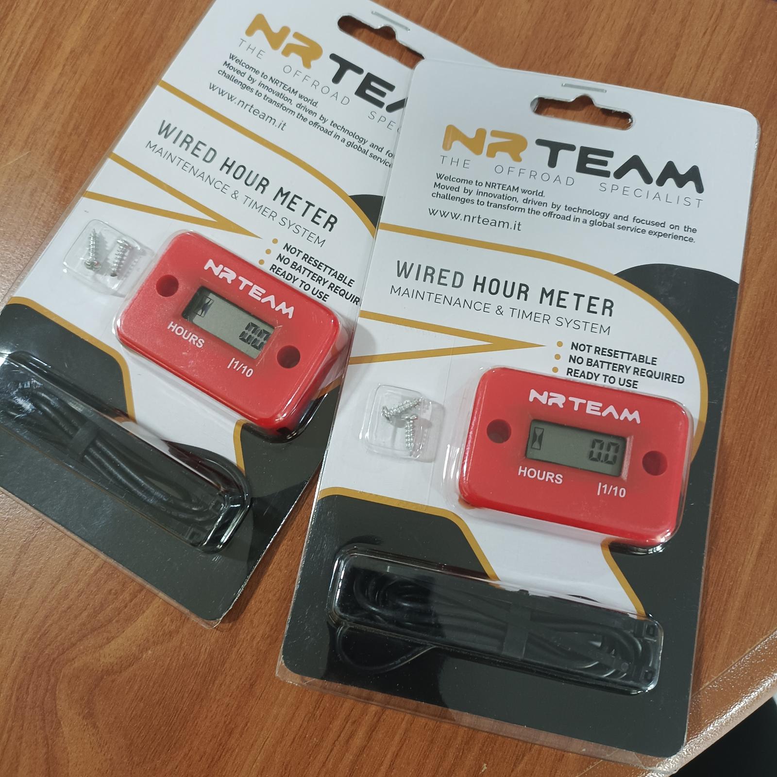 Hour Meter Motor Nrteam Red