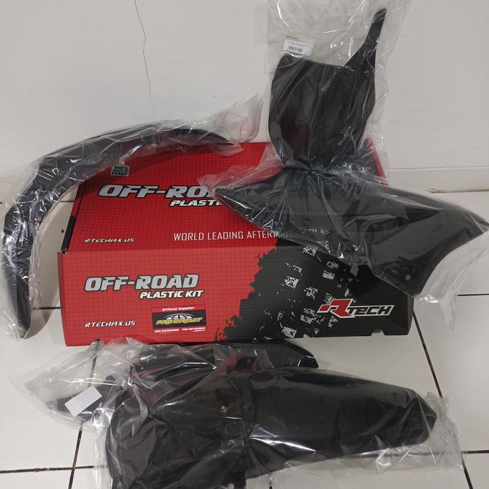 Body Kit Yamaha Yz 125/250 Thn 2022 Hitam Dan Biru Ori