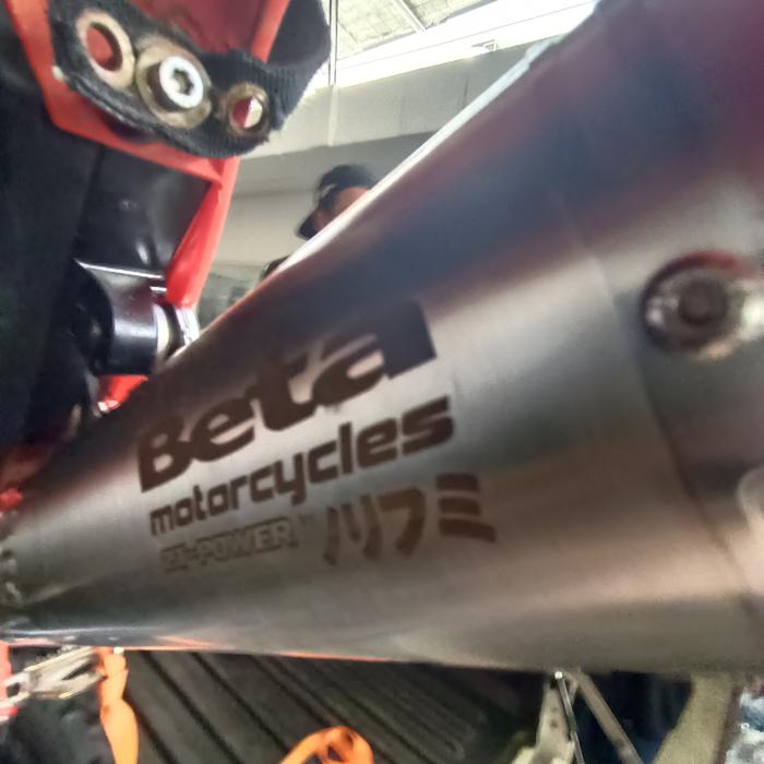 Knalpot Motor Beta RR300 Norifumi Steel
