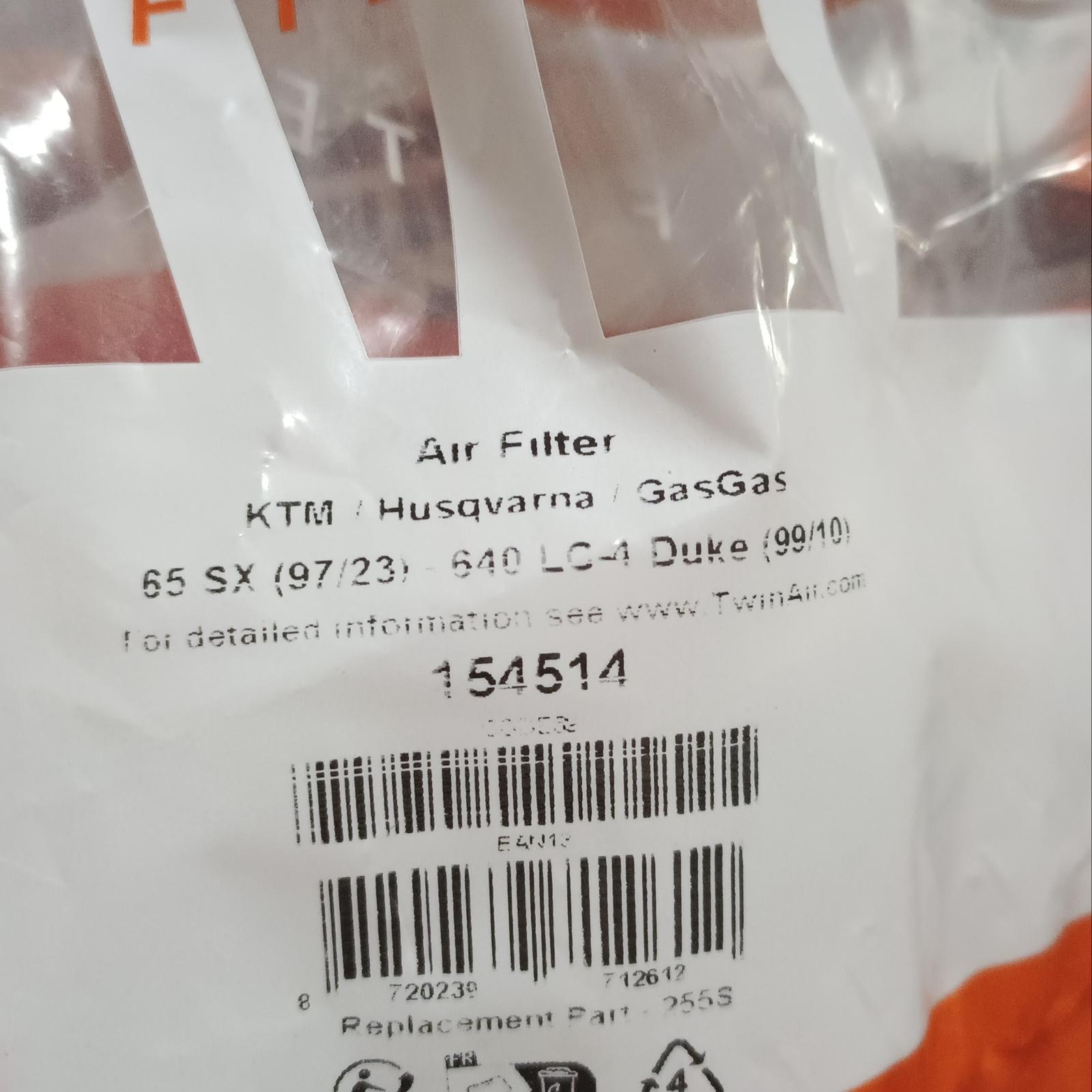 Filter Udara Twinair Ktm 65 98-23