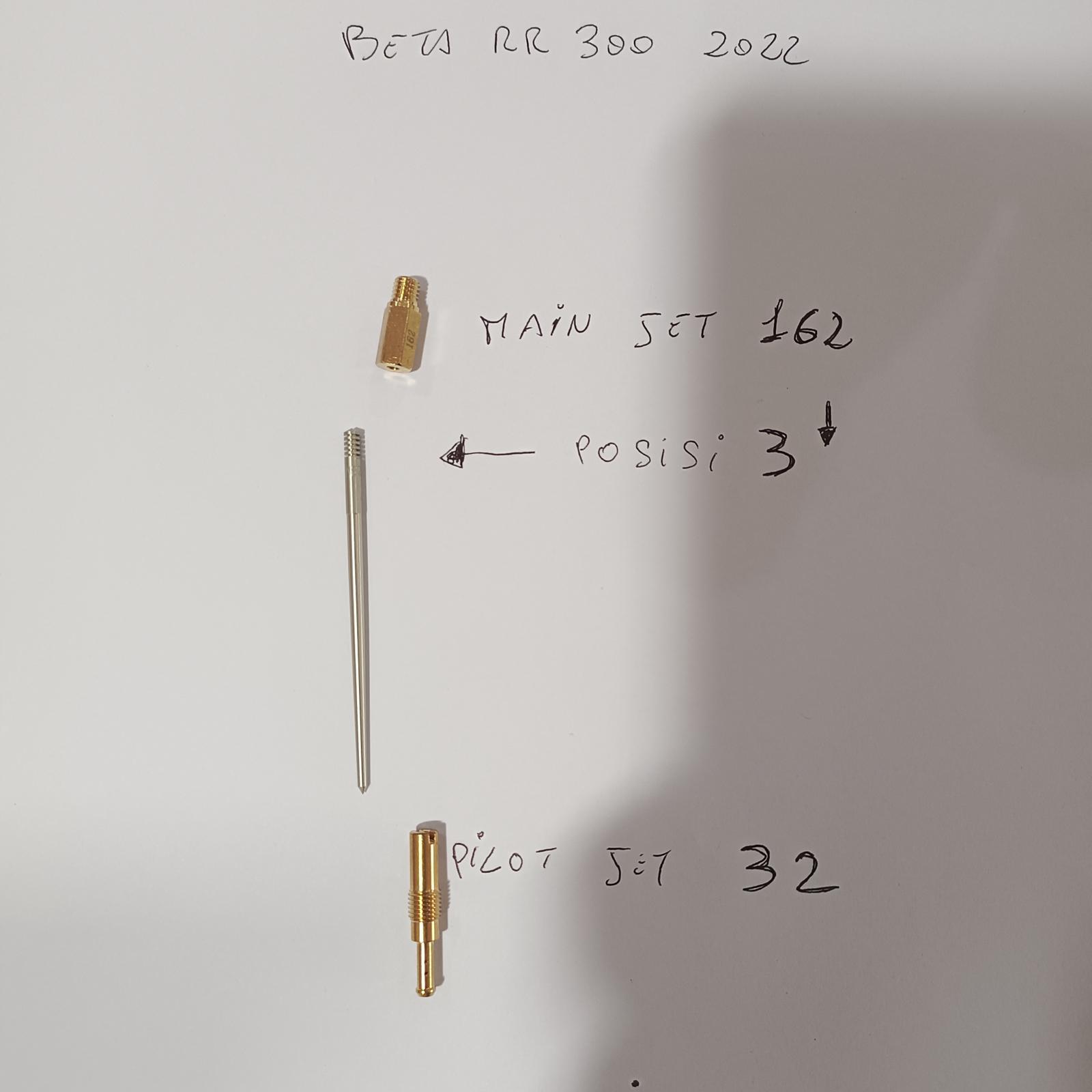 JDJetting Carburetor Kit Beta RR300 2022