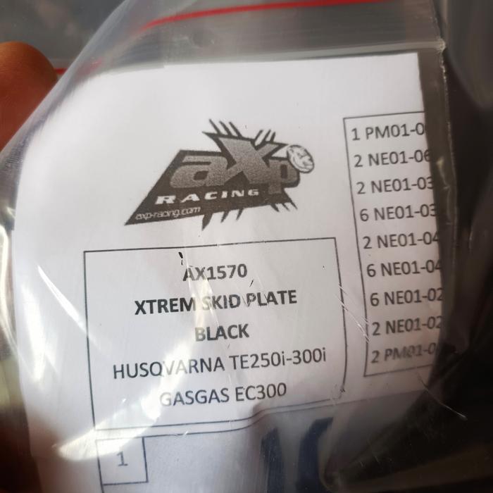 Skidplate KTM Husq Gas Gas 300 2022 AXP Racing Francis