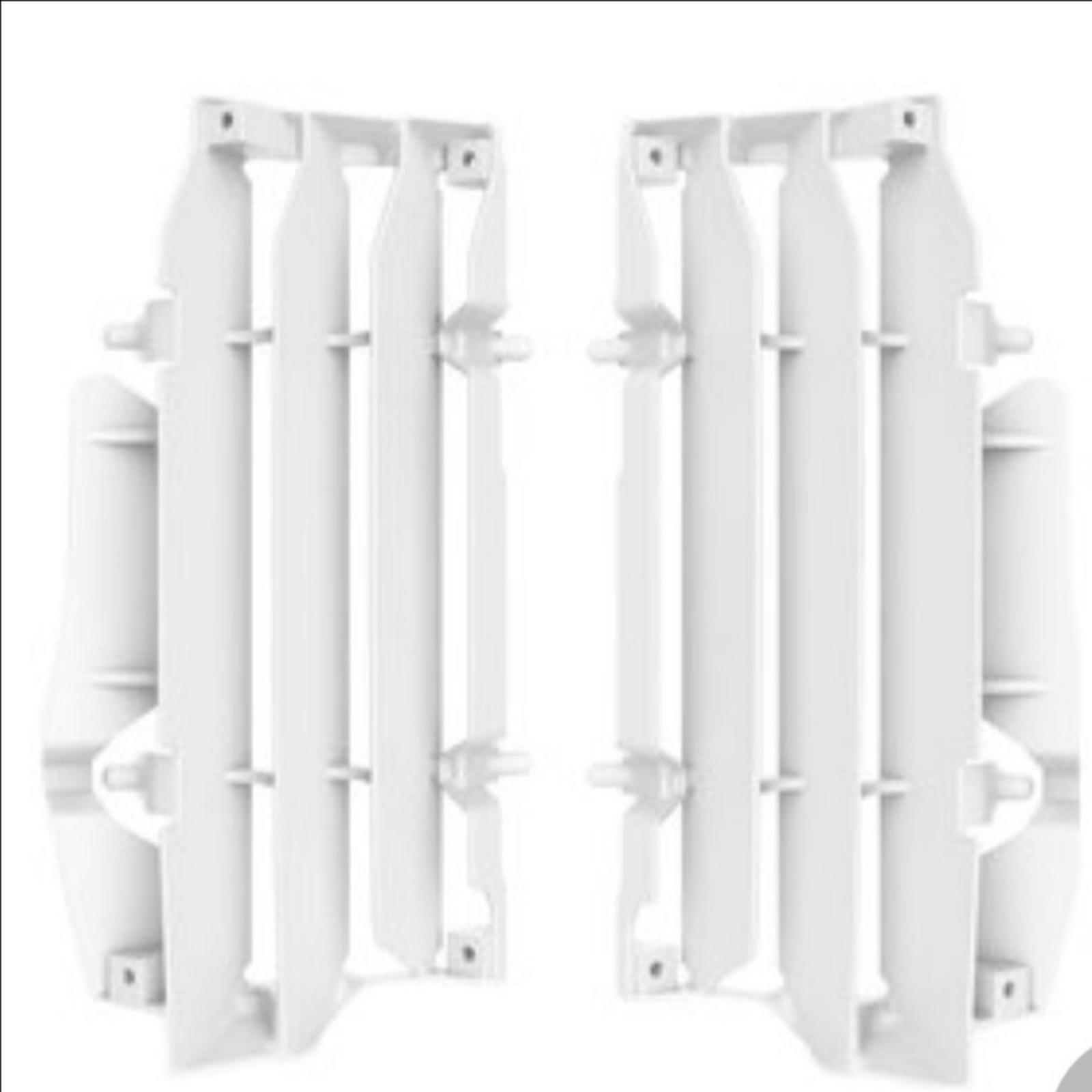 Radiator Louver Pair White Beta Motor