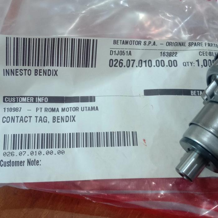 Bendix Dinamo Starter Beta Semua 2T